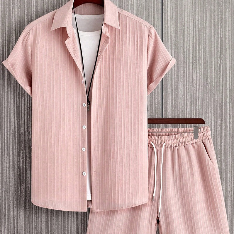 Men's Casual Shorts Set