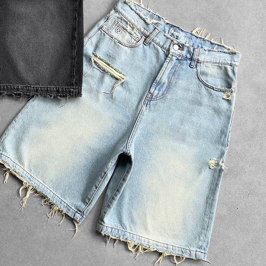 Men's Distressed Jeans