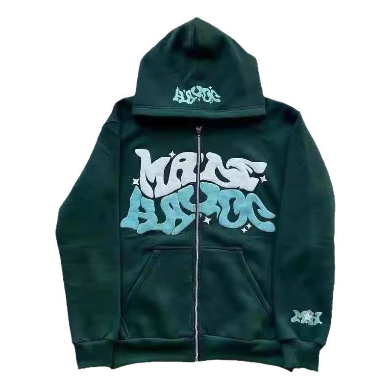Men's Zip Up Hoodie- Multiple Colours