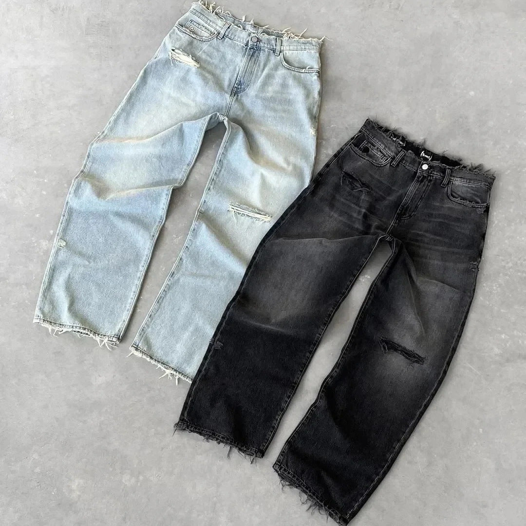 Men's Distressed Jeans