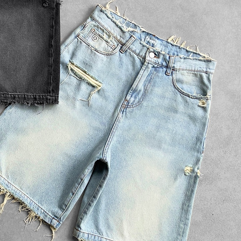Men's Distressed Jeans