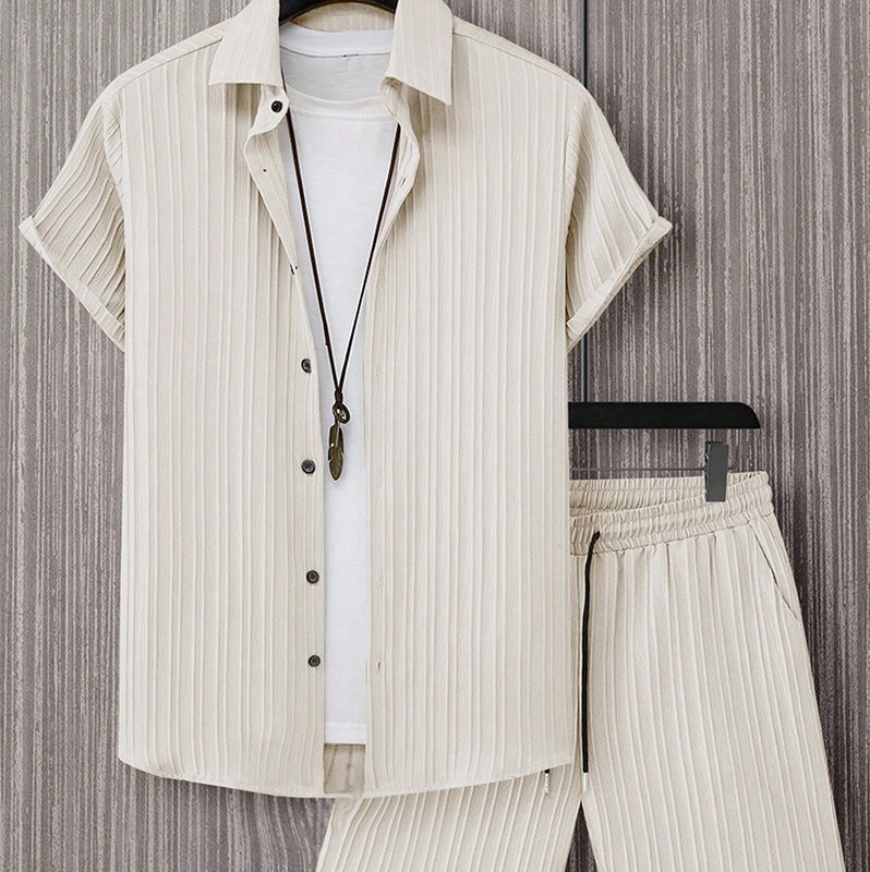 Men's Casual Shorts Set
