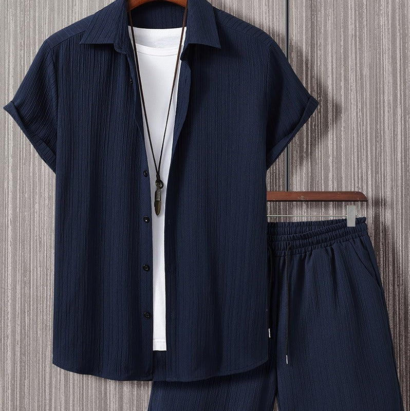 Men's Casual Shorts Set