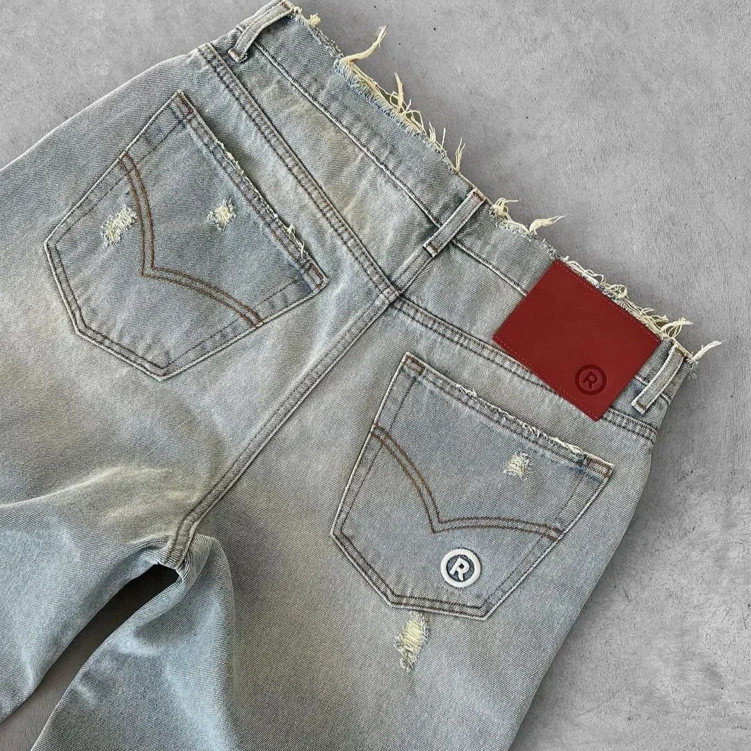 Men's Distressed Jeans