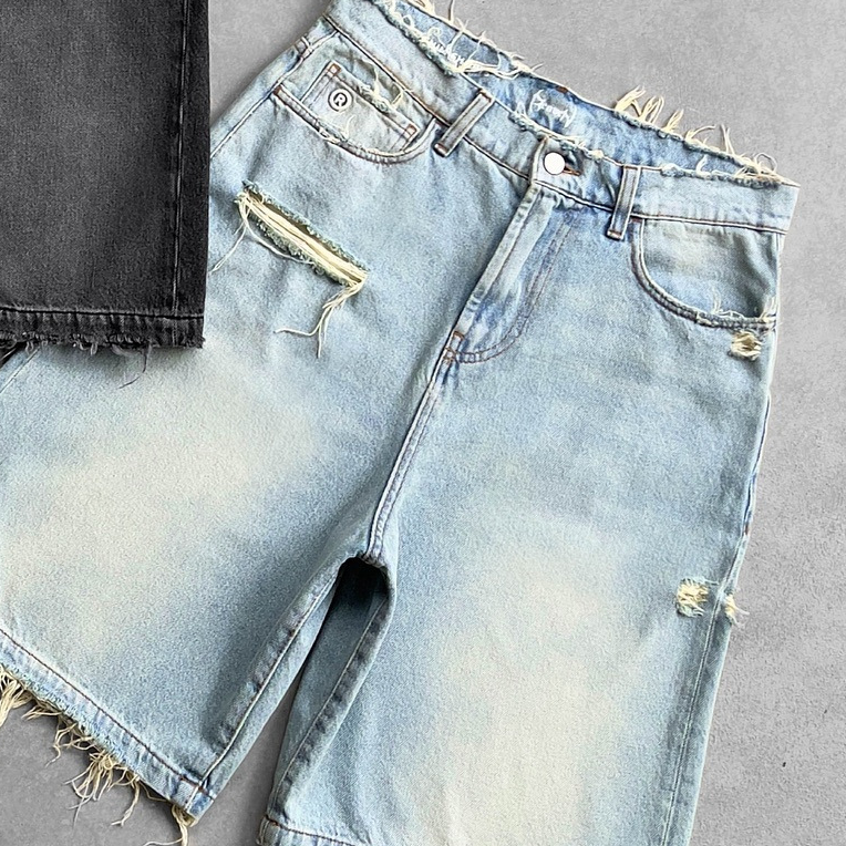 Men's Distressed Jeans