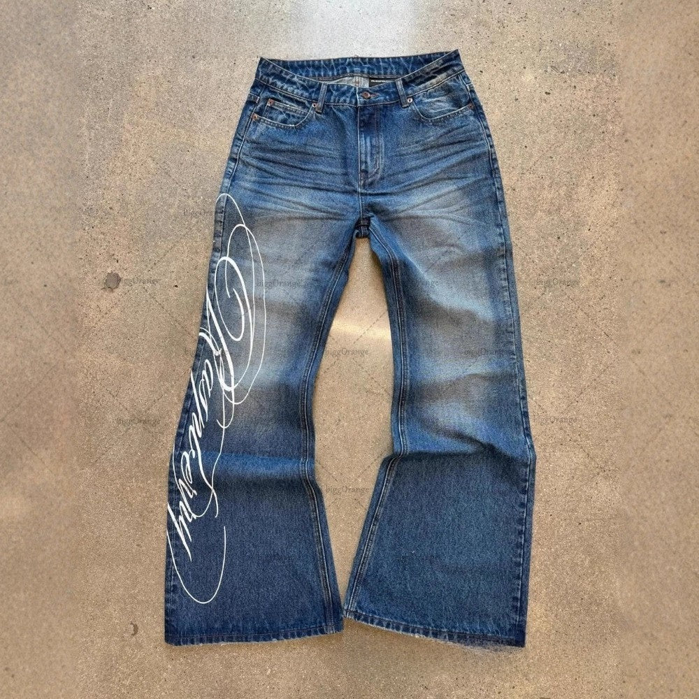 Men's Distressed Jeans