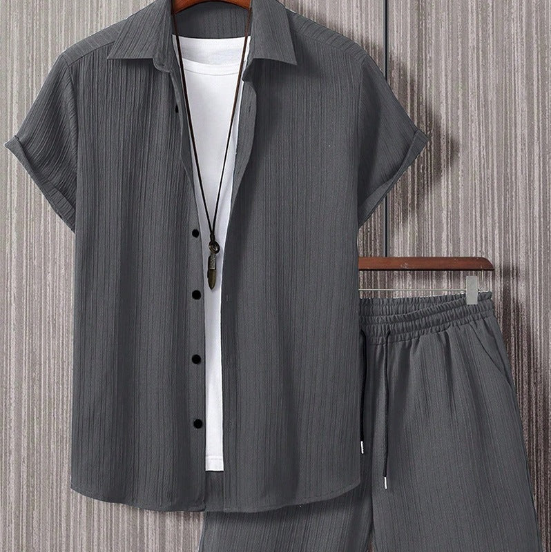 Men's Casual Shorts Set