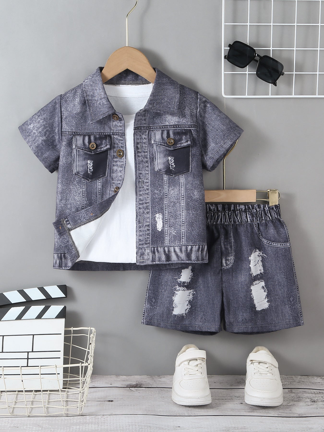 Men's summer shorts set