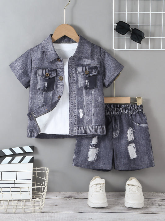 Men's summer shorts set