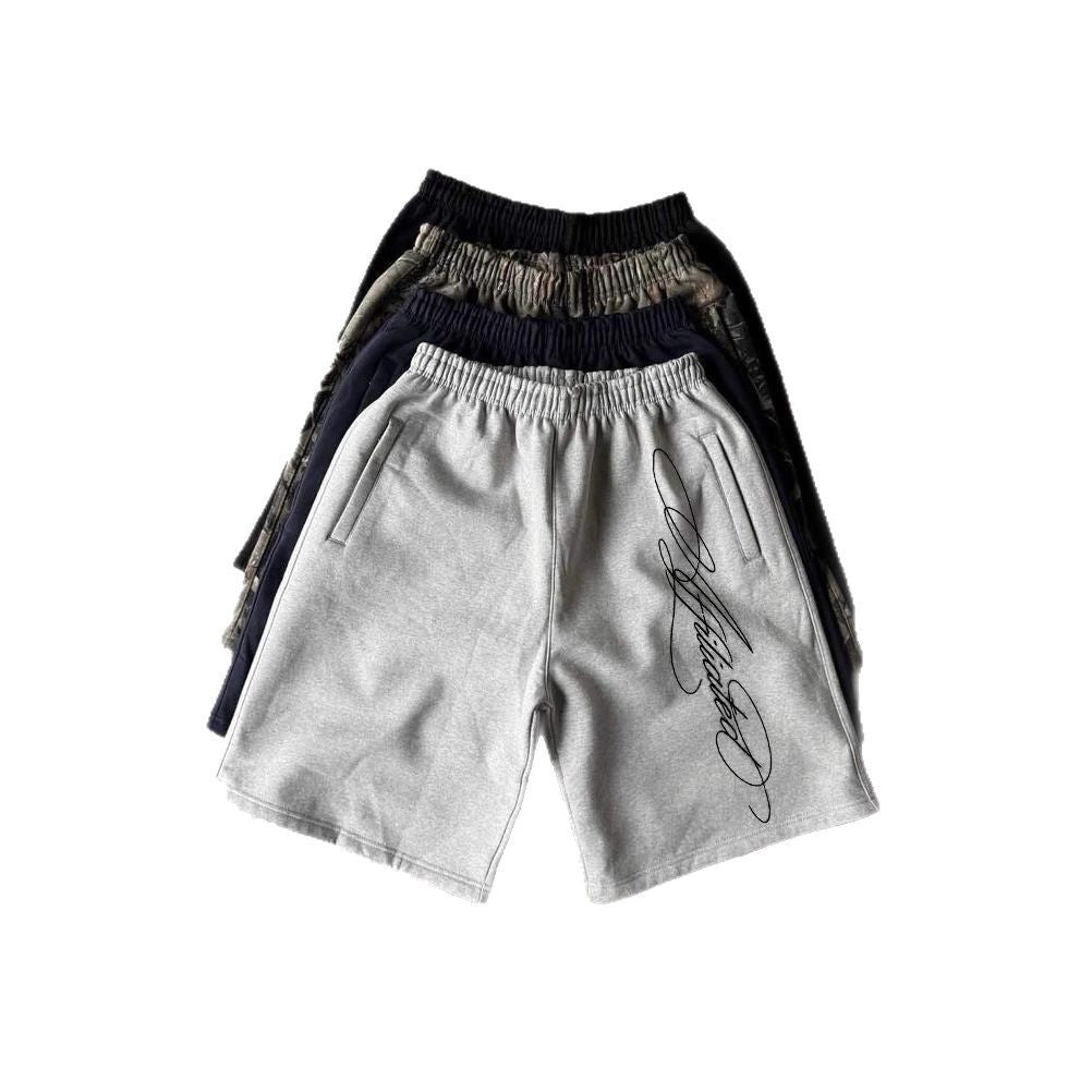 Men's Washed Cotton Shorts