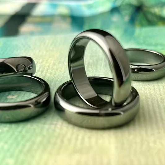 Men's Magnetic Black Ring