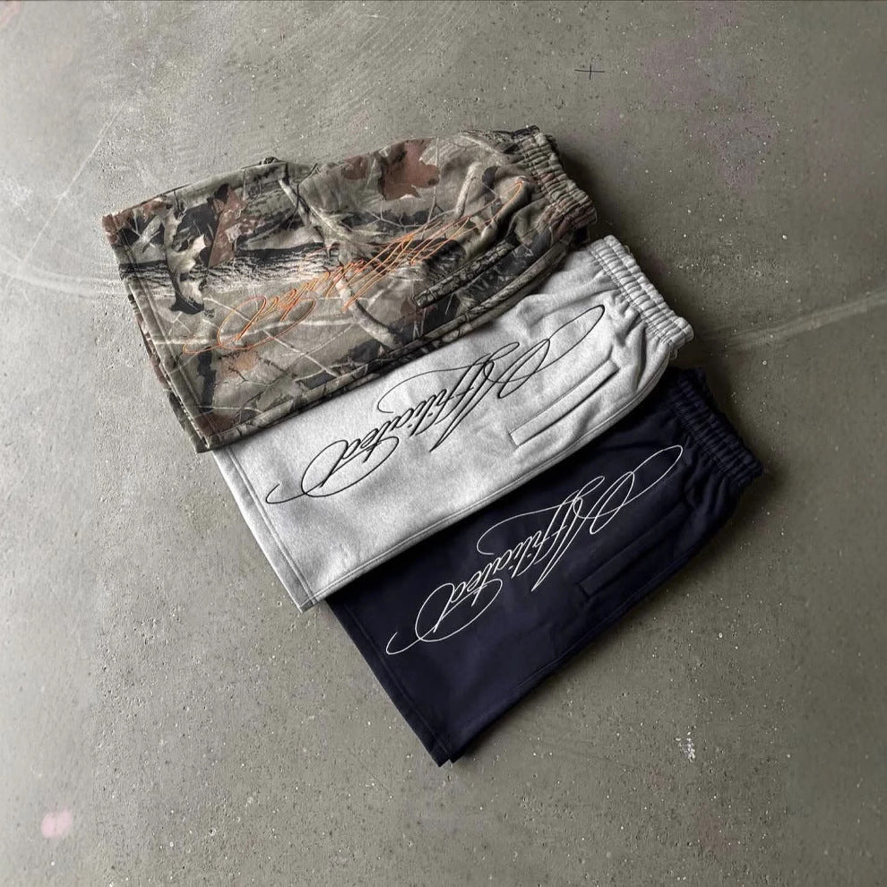Men's Washed Cotton Shorts