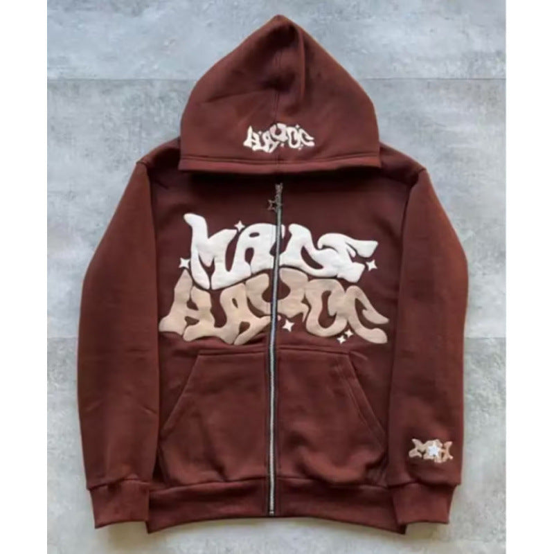 Men's Zip Up Hoodie- Multiple Colours
